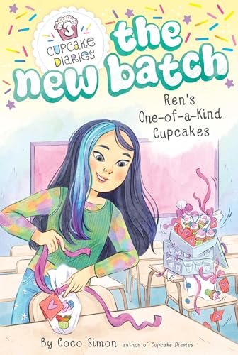 Book cover for "Ren's One-of-a-Kind Cupcakes" by Coco Simon