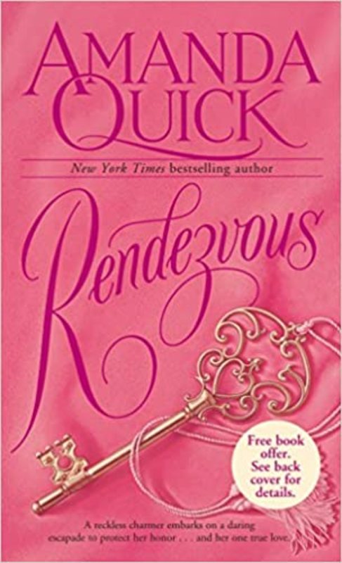 Book cover for "Rendezvous / Virtue" by Amanda Quick