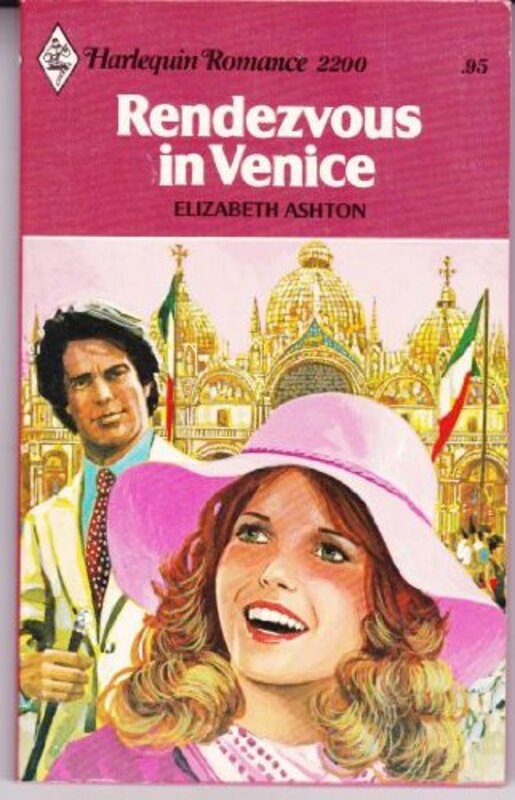 Book cover for "Rendezvous in Venice" by Elizabeth Ashton