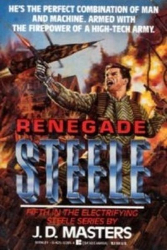 Book cover for "Renegade Steele" by Simon Hawke