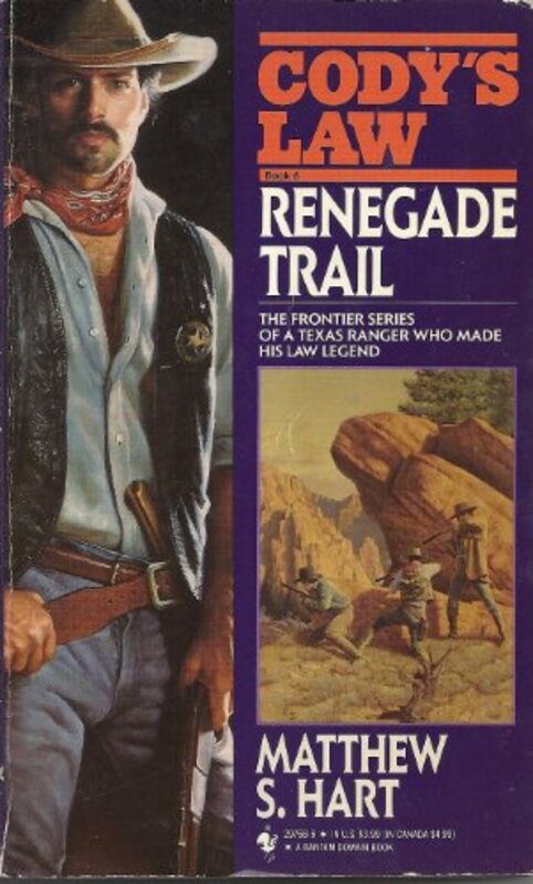 Book cover for "Renegade Trail" by James Reasoner