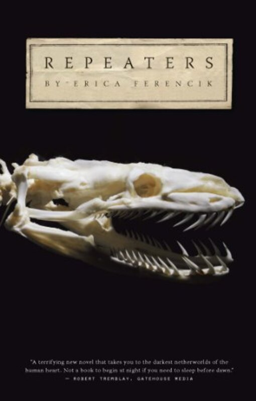 Book cover for "Repeaters" by Erica Ferencik