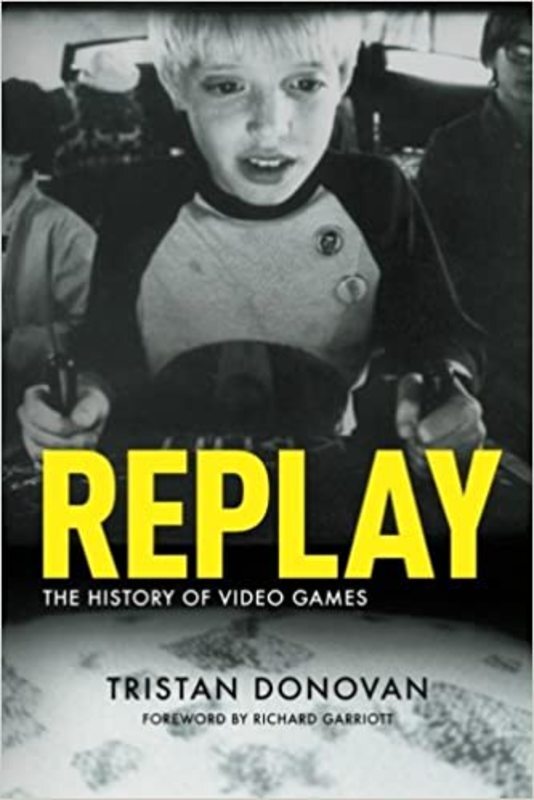 Book cover for "Replay" by Tristan Donovan