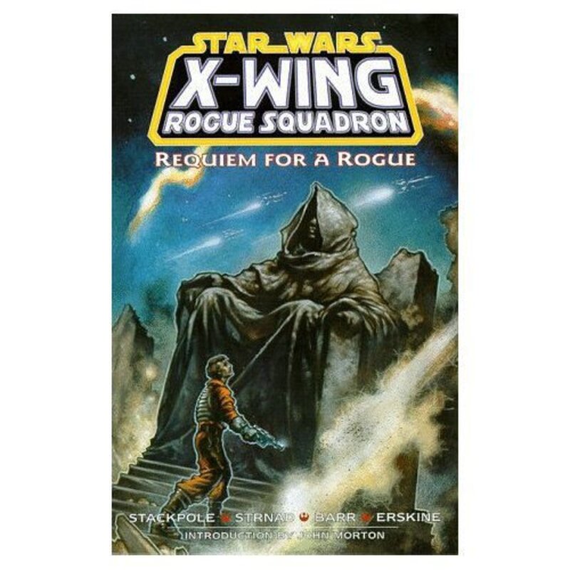 Book cover for "Requiem for a Rogue" by Michael A Stackpole