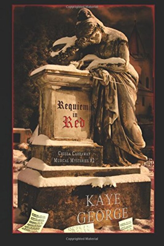 Book cover for "Requiem in Red" by Kaye George