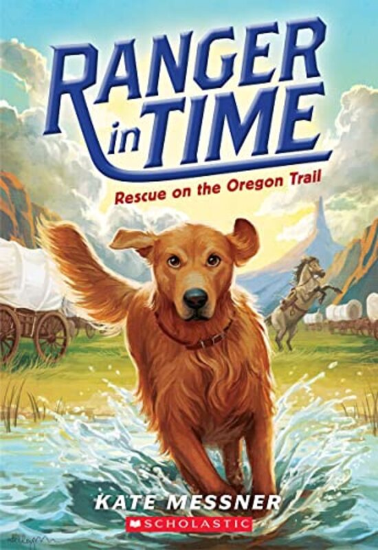 Book cover for "Rescue on the Oregon Trail" by Kate Messner
