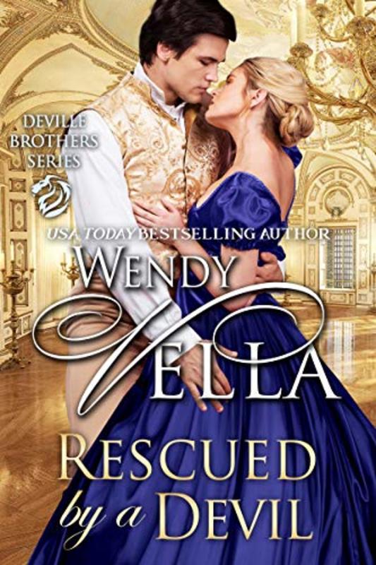 Book cover for "Rescued By A Devil" by Wendy Vella