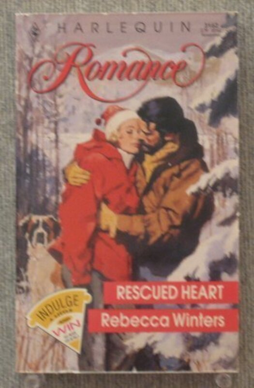 Book cover for "Rescued Heart" by Rebecca Winters