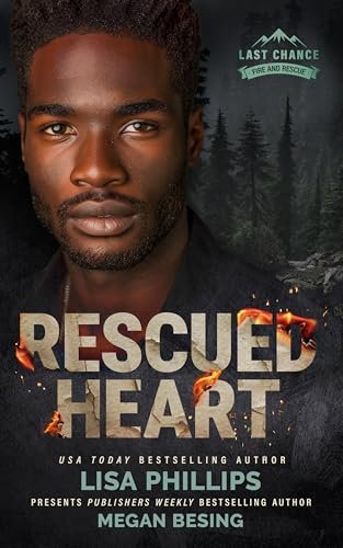 Book cover for "Rescued Heart" by Lisa Phillips