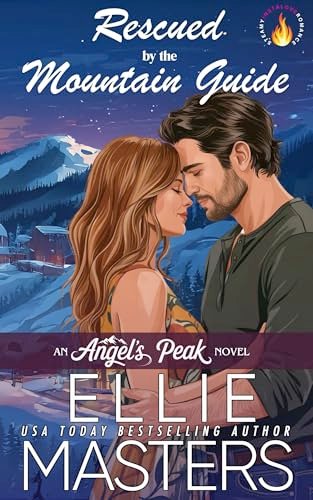 Book cover for "Rescued by the Mountain Guide" by Ellie Masters