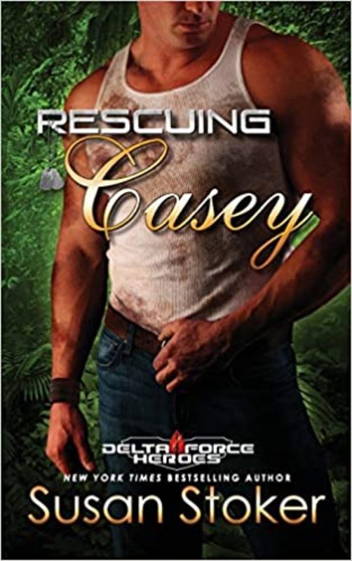 Book cover for "Rescuing Casey" by Susan Stoker