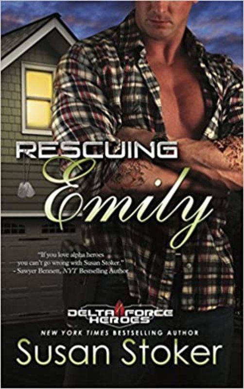 Book cover for "Rescuing Emily" by Susan Stoker