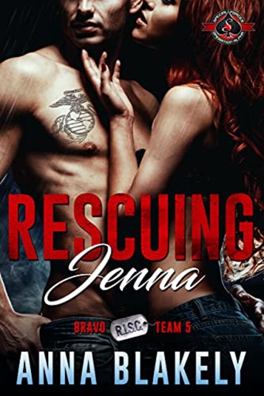 Book cover for "Rescuing Jenna" by Anna Blakely