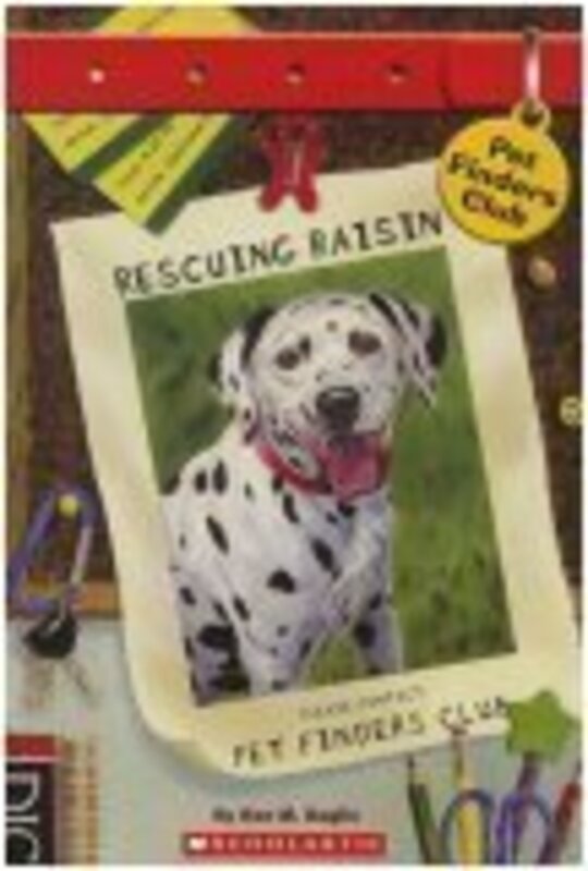Book cover for "Rescuing Raisin" by Ben M Baglio