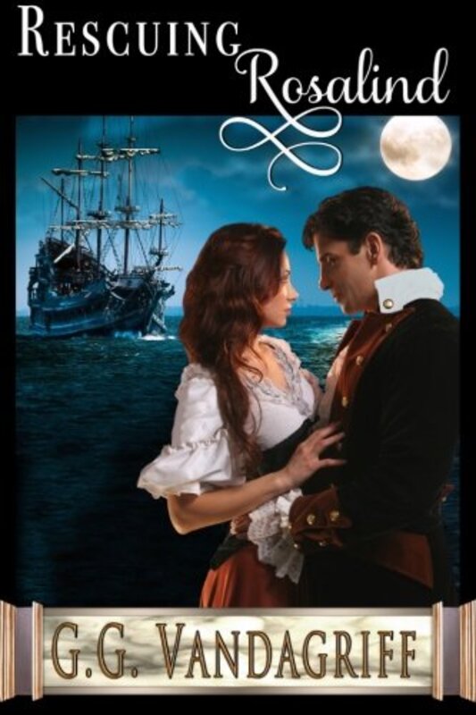 Book cover for "Rescuing Rosalind" by GG Vandagriff