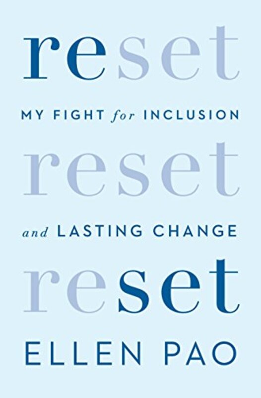 Book cover for "Reset" by Ellen Pao