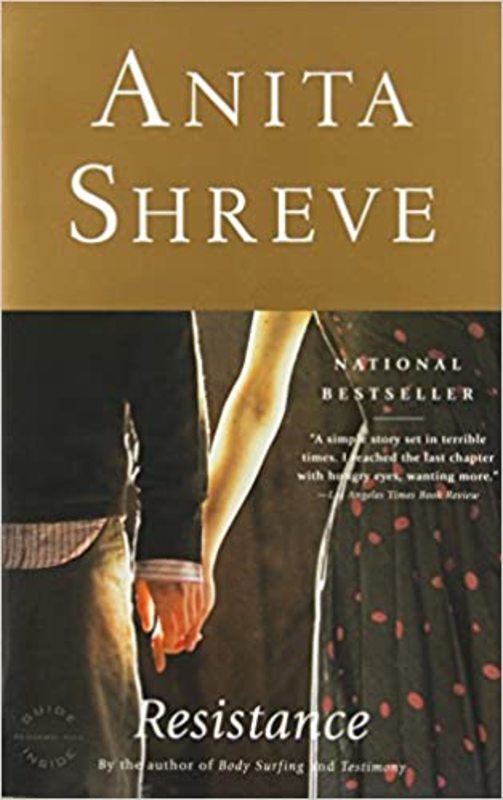 Book cover for "Resistance" by Anita Shreve