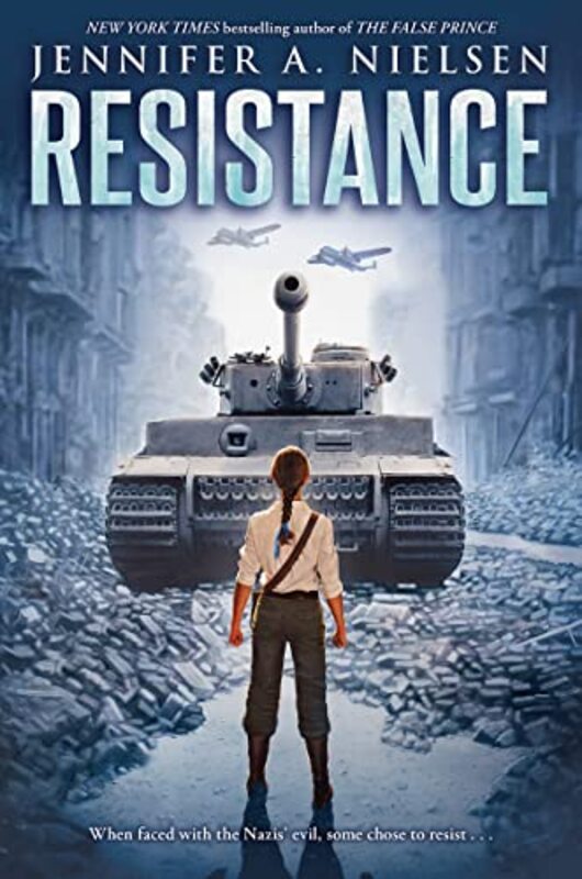 Book cover for "Resistance" by Jennifer A Nielsen