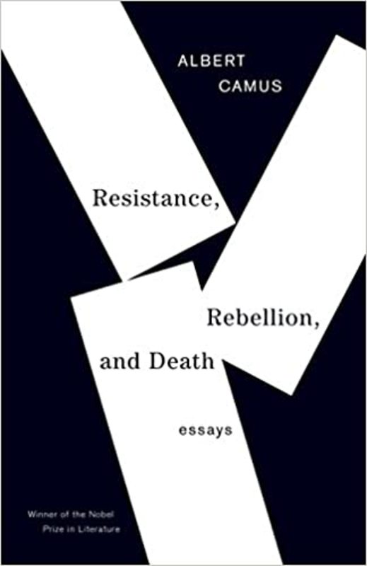 Book cover for "Resistance, Rebellion and Death" by Albert Camus