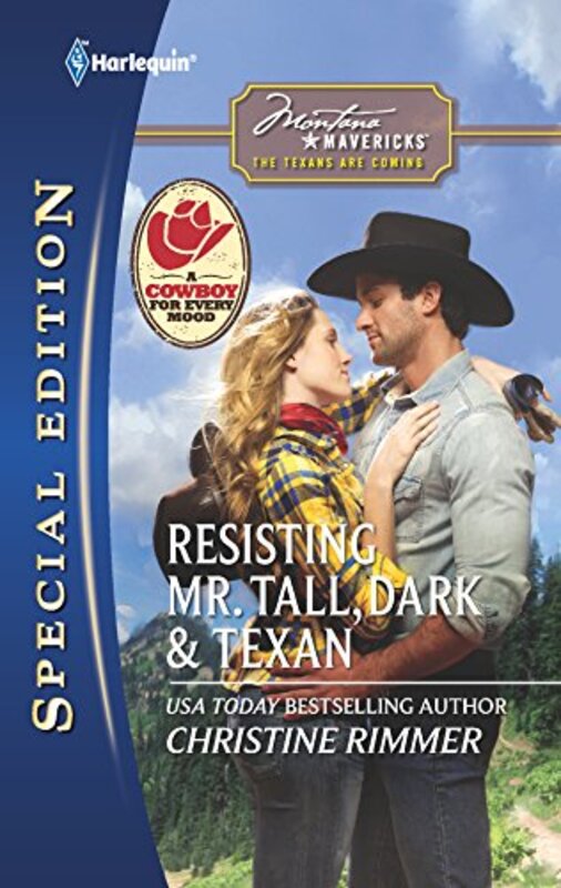 Book cover for "Resisting Mr. Tall, Dark and Texan" by Christine Rimmer