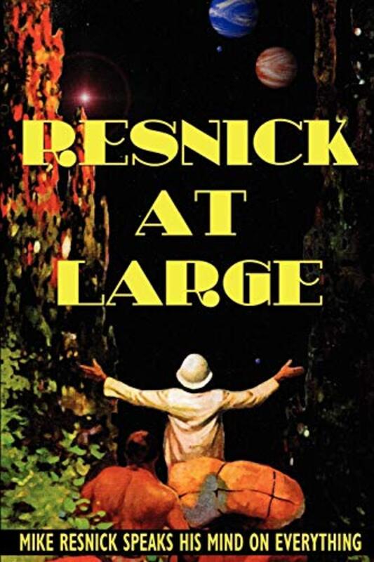 Book cover for "Resnick at Large" by Mike Resnick