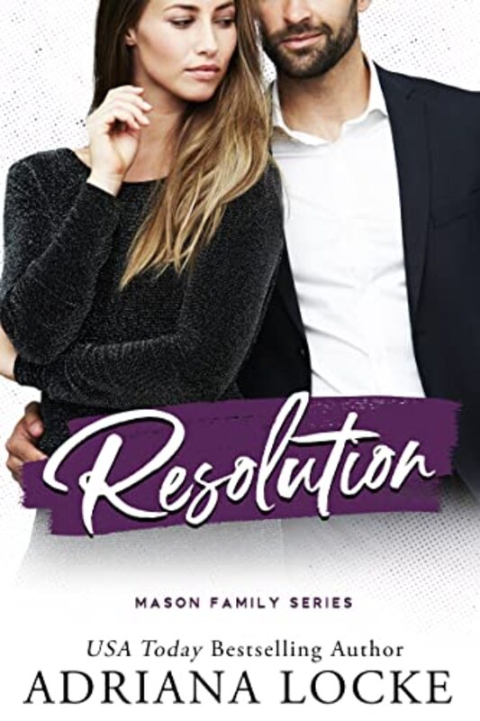 Book cover for "Resolution" by Adriana Locke