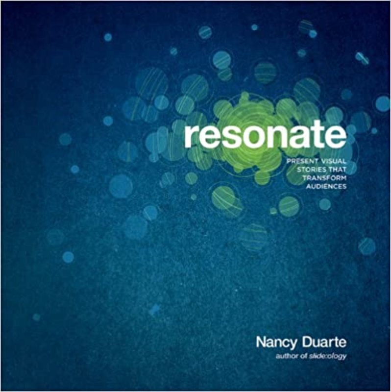 Book cover for "Resonate" by Nancy Duarte