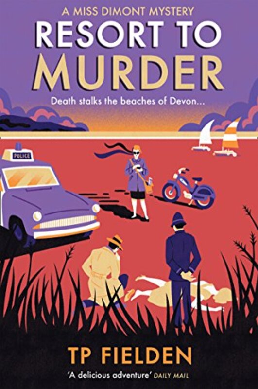 Book cover for "Resort to Murder" by TP Fielden