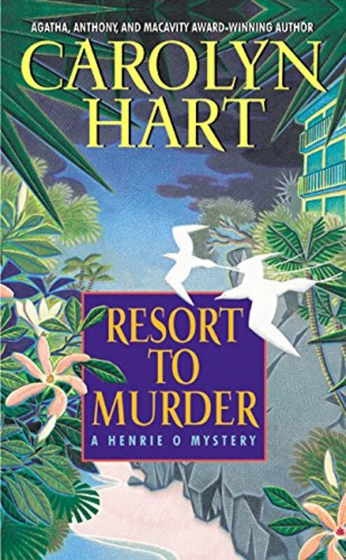 Book cover for "Resort to Murder" by Carolyn Hart