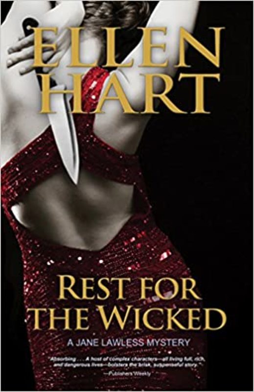 Book cover for "Rest for the Wicked" by Ellen Hart