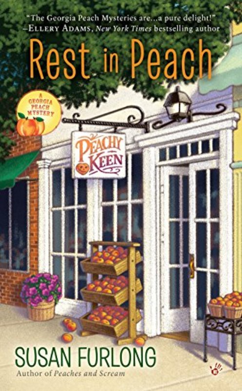 Book cover for "Rest in Peach" by Susan Furlong