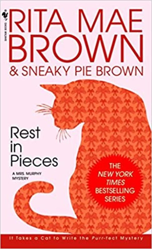 Book cover for "Rest in Pieces" by Rita Mae Brown