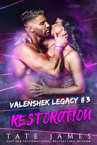 Book cover for "Restoration" by Tate James