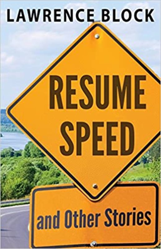 Book cover for "Resume Speed" by Lawrence Block