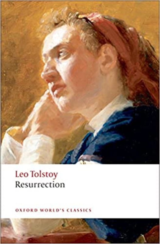 Book cover for "Resurrection" by Leo Tolstoy