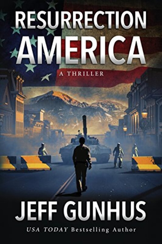 Book cover for "Resurrection America" by Jeff Gunhus