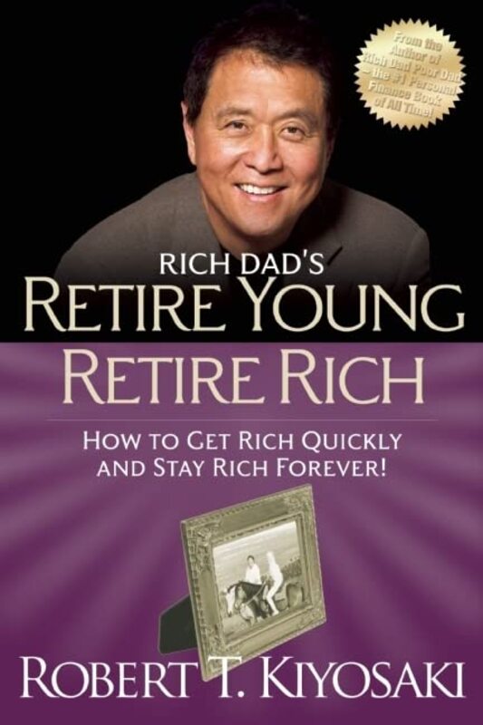 Book cover for "Retire Young Retire Rich" by Robert T Kiyosaki