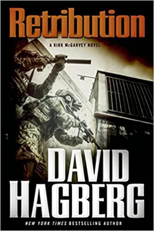 Book cover for "Retribution" by David Hagberg