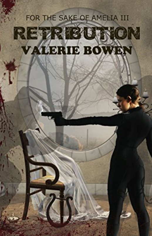 Book cover for "Retribution" by Valerie Bowen
