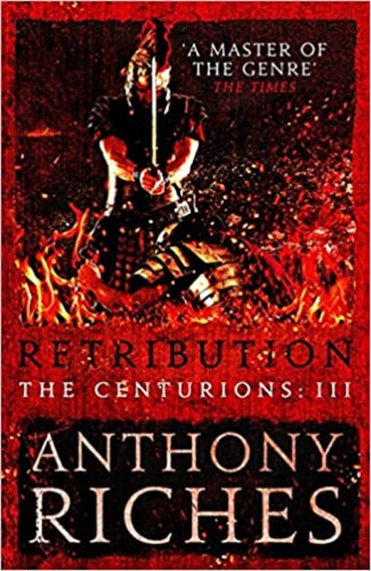 Book cover for "Retribution" by Anthony Riches