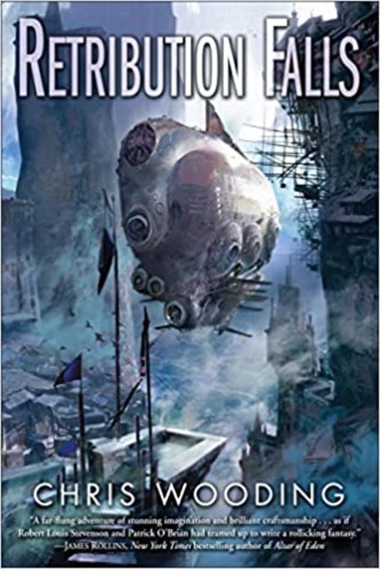 Book cover for "Retribution Falls" by Chris Wooding