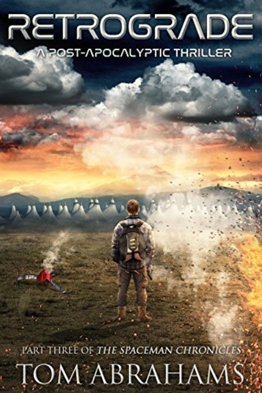 Book cover for "Retrograde" by Tom Abrahams