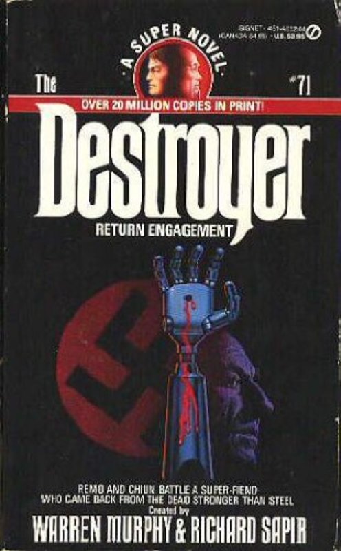 Book cover for "Return Engagement" by Warren Murphy