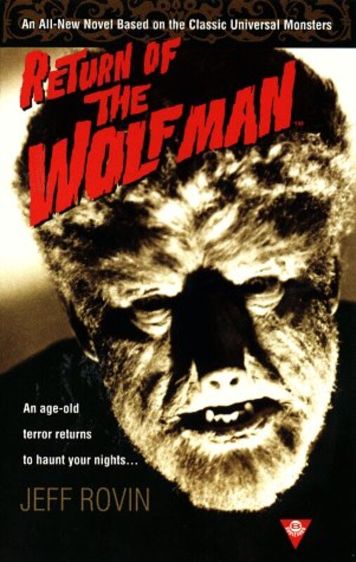 Book cover for "Return of The Wolf Man" by Jeff Rovin