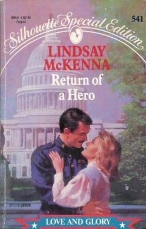 Book cover for "Return of a Hero" by Lindsay McKenna