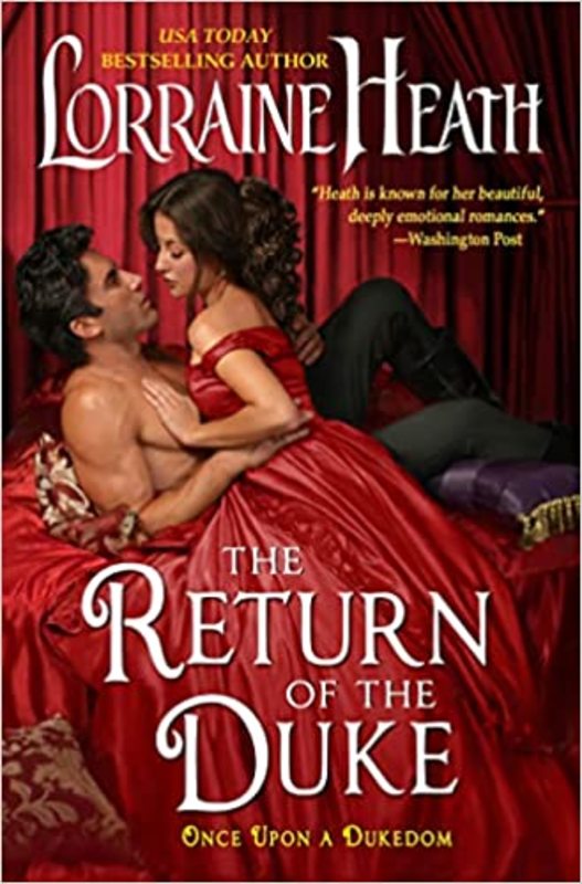Book cover for "Return of the Duke" by Lorraine Heath