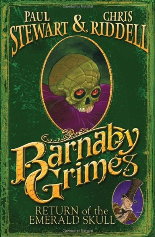 Book cover for "Return of the Emerald Skull" by Paul Stewart