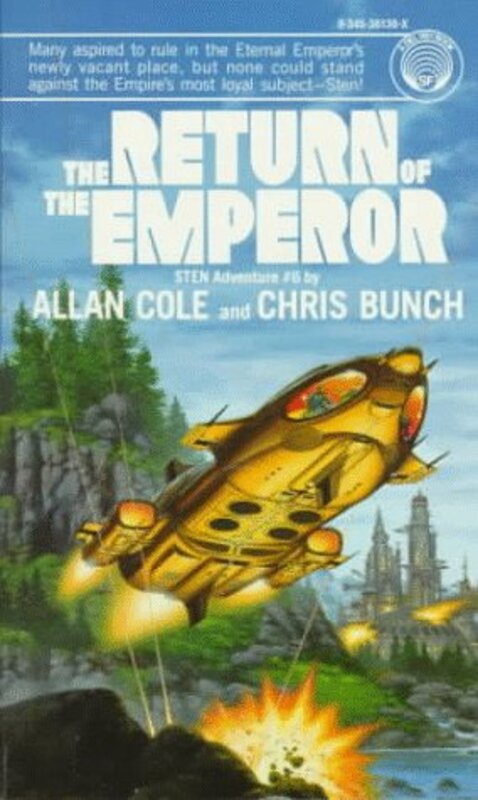Book cover for "Return of the Emperor" by Chris Bunch