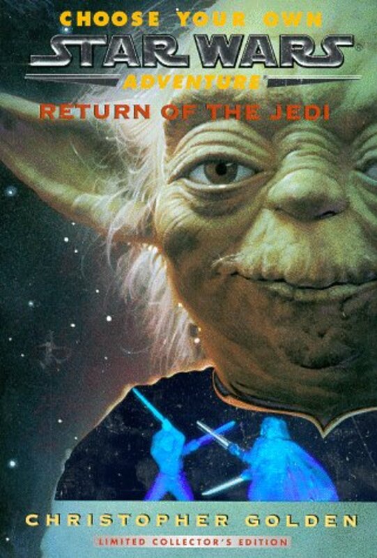 Book cover for "Return of the Jedi" by Christopher Golden