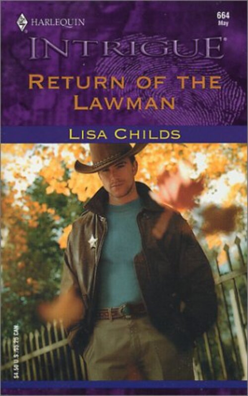 Book cover for "Return of the Lawman" by Lisa Childs